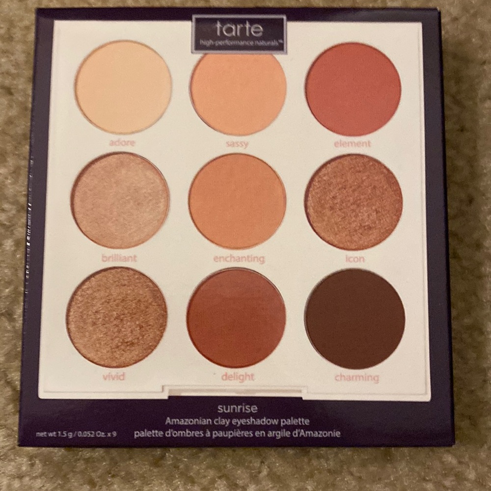 Tarte eyeshadow palette